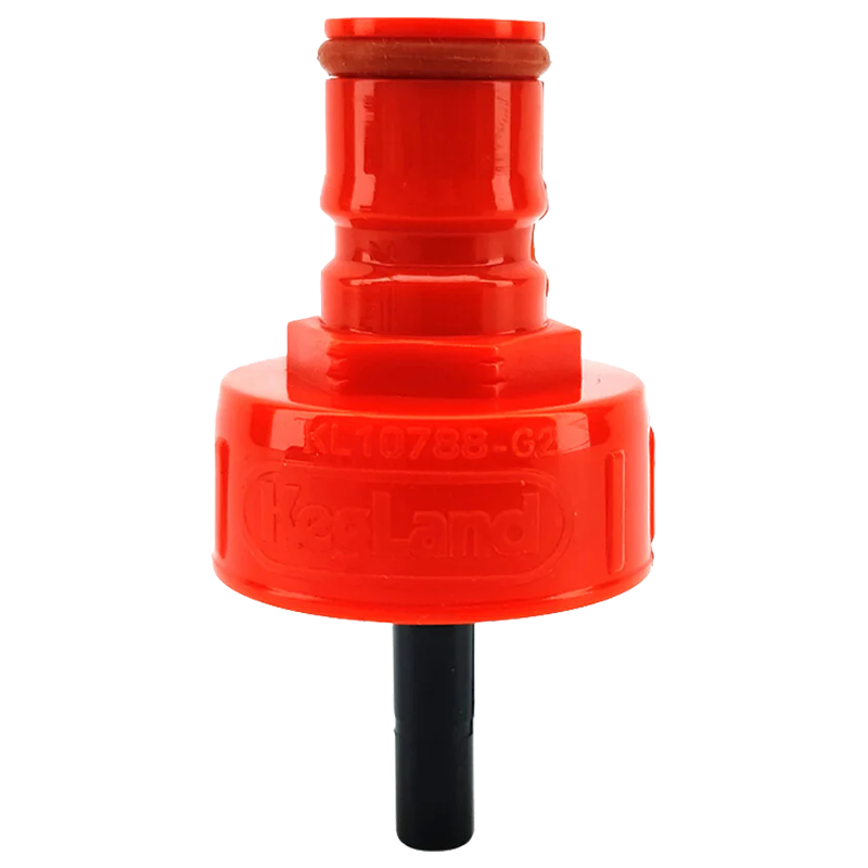 Червена пластмасова Ball Lock тапа за FermZilla