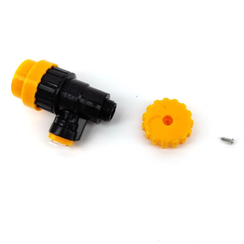Duotight Ball Lock конектор - Черно и Жълто за Течност с Контрол на потока