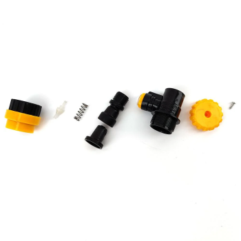 Duotight Ball Lock конектор - Черно и Жълто за Течност с Контрол на потока