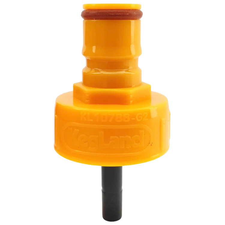 Жълта пластмасова Ball Lock тапа за FermZilla